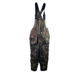 Remington Camo Extra Thick Insulated Hunting Bibs Mens Size Medium